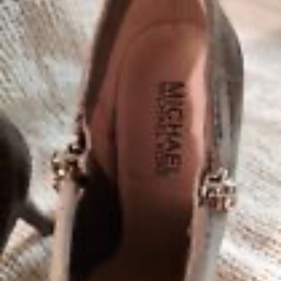 Michael Kors Heels Sammy Zip Booties Size 5-1/2 M, Suede, Leather - Picture 4 of 5